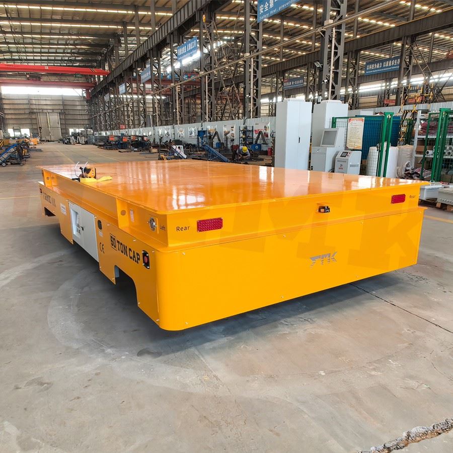 50 Ton Dual Hydraulic Steering Trackless Transfer Cart best